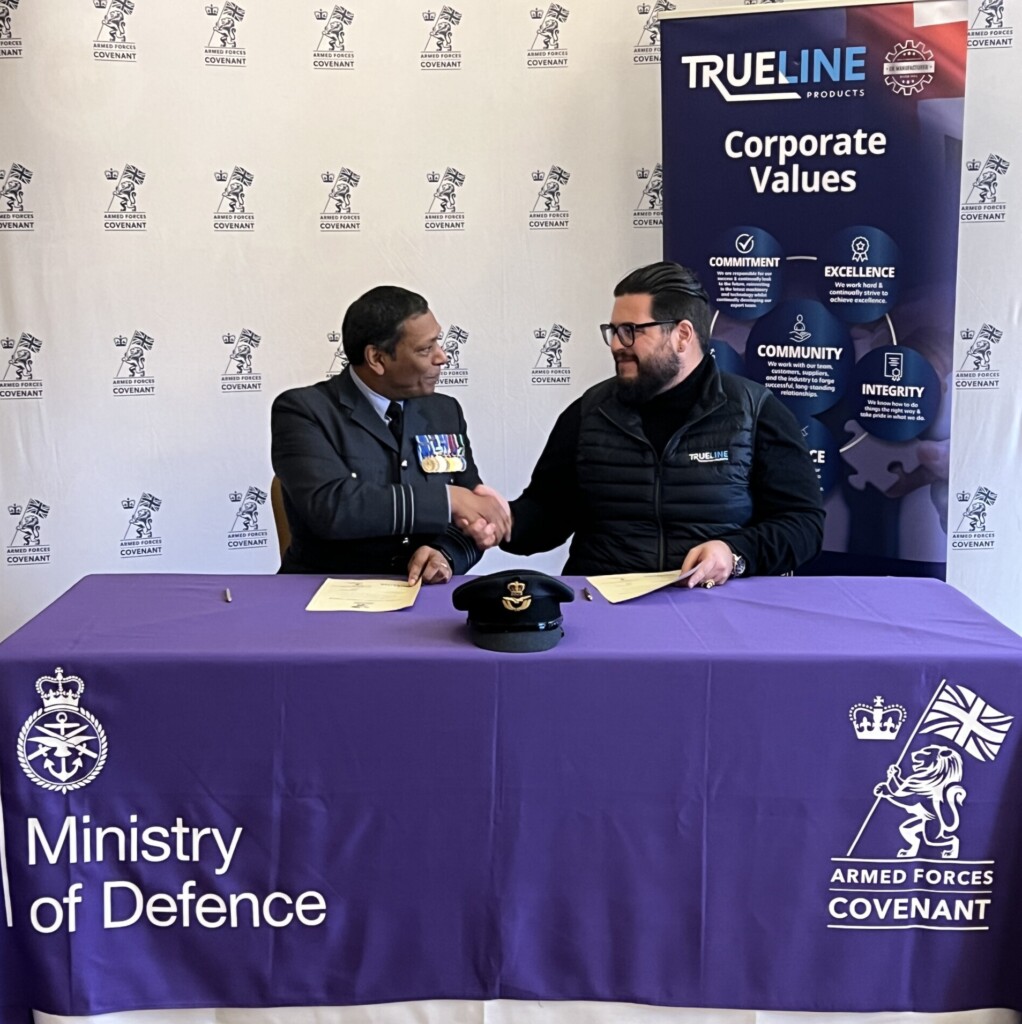 Trueline Products Commits to Honouring the Armed Forces Covenant