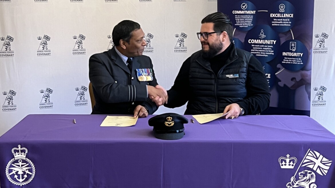 Trueline Products Commits to Honouring the Armed Forces Covenant