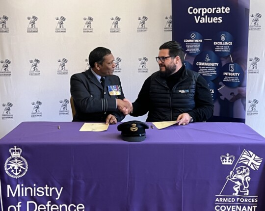 Trueline Products Commits to Honouring the Armed Forces Covenant