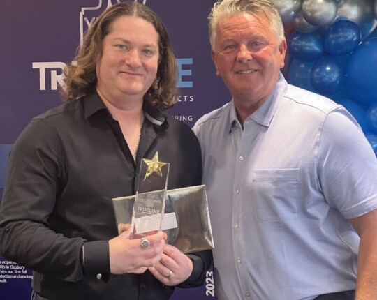 Matt Receives Trueline Value – Integrity Award at Trueline’s 30th Anniversary!