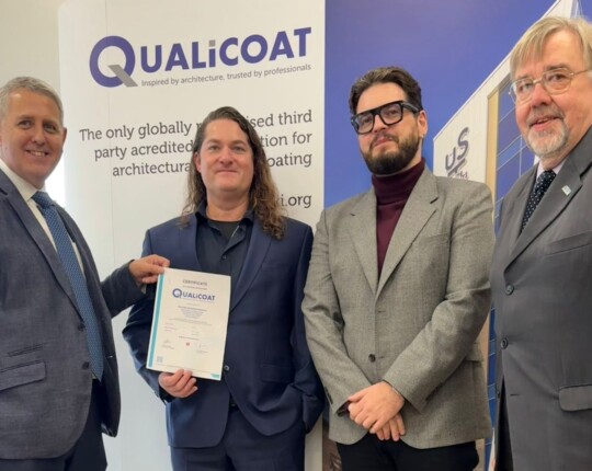“We’re proud to be QUALICOAT Certified.”